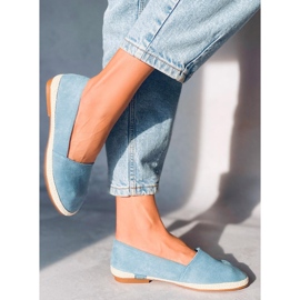Adidași albastru espadrile 7870 Albastru 4