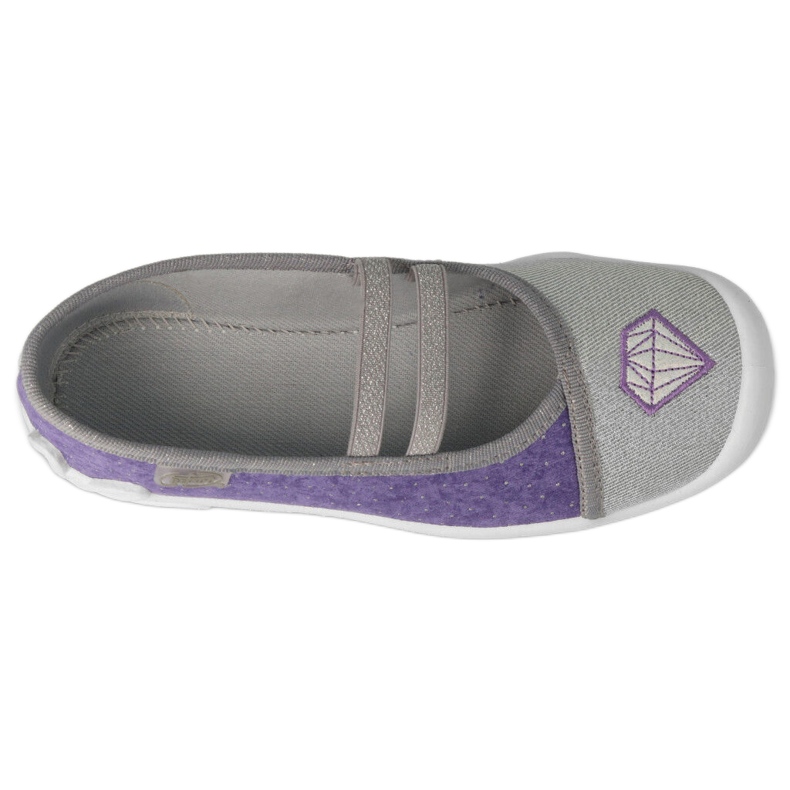Pantofi copii Befado 116Y314 violet argint 2