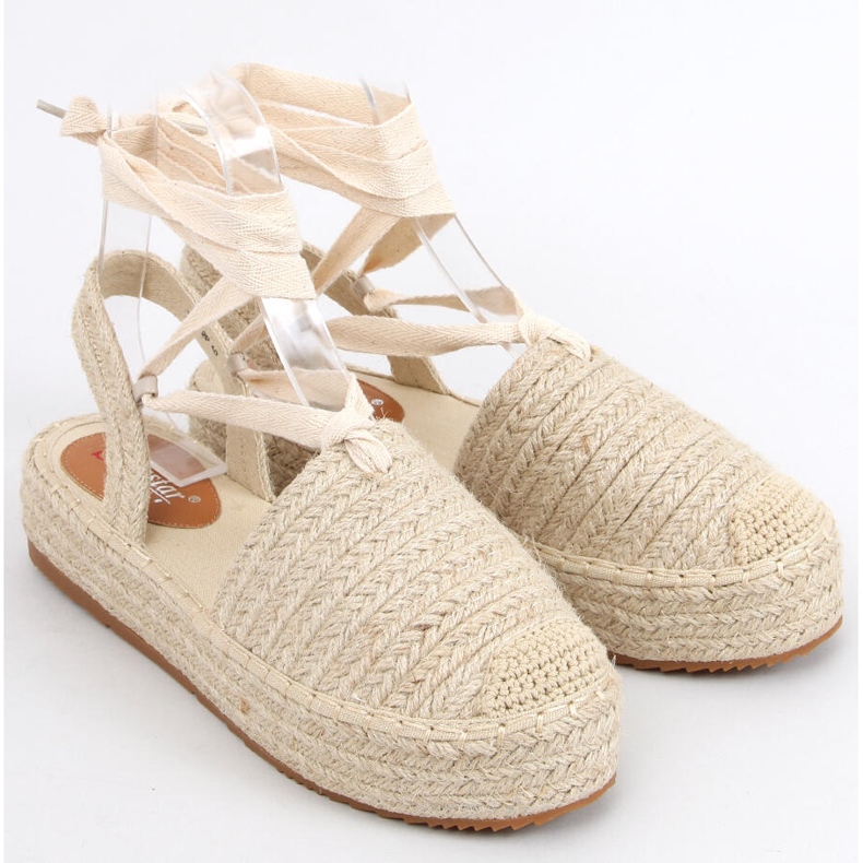 Sandale dama espadrile Seila Beige bej 1 Sandale dama espadrile Seila Beige bej 1