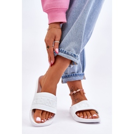 Papuci Big Star la modă pentru femei LL274A159 alb 2 Papuci Big Star la modă pentru femei LL274A159 alb 2