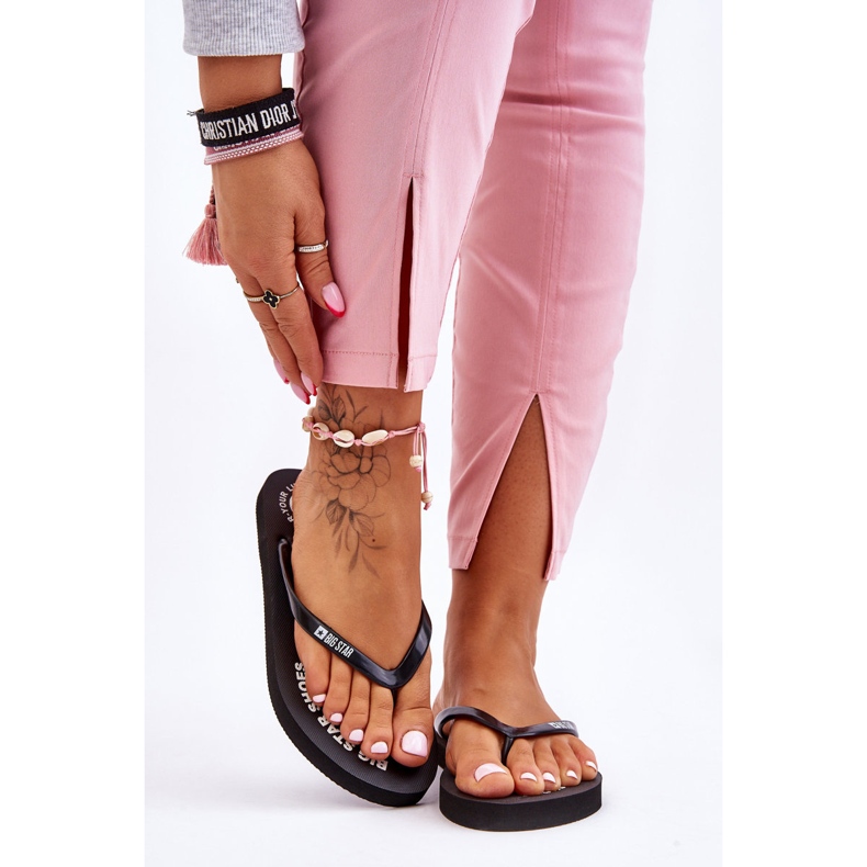 Flip Flops confortabili Big Star LL274800 Negru 1