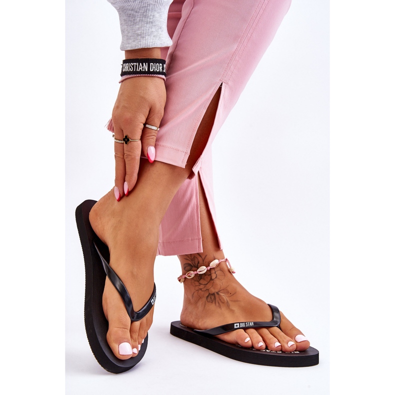 Flip Flops confortabili Big Star LL274800 Negru 2