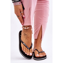 Slapi ușoare pentru damă Big Star LL274761 Negru 1