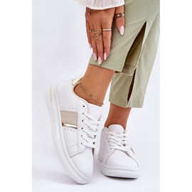 PG1 Pantofi sport cu platformă de damă Soris alb 1 PG1 Pantofi sport cu platformă de damă Soris alb 1