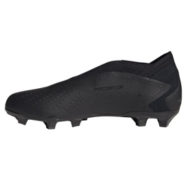 Adidas Predator Accuracy.3 Ll Fg M GW4598 pantofi de fotbal negru negru 1