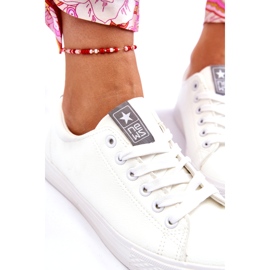 PJ1 Tenisi clasici de damă albi Misima 3