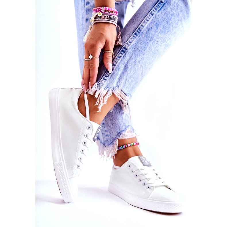 PJ1 Tenisi clasici de damă albi Misima 1