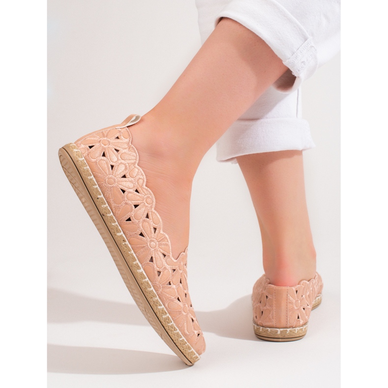 W. Potocki Balerini de damă ajurat Potocki bej 2