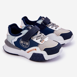 Pantofi pentru copii Memory Foam System Big Star LL374225 Bleumarin albastru 1