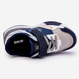 Pantofi pentru copii Memory Foam System Big Star LL374225 Bleumarin albastru 3