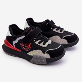 Pantofi pentru copii Sistem de spumă cu memorie Big Star LL374224 Negru 1