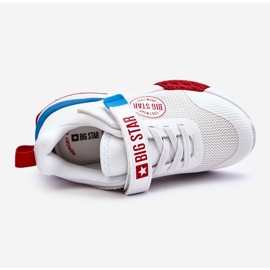 Pantofi sport joase pentru copii Sistem de spumă cu memorie Big Star LL374213 Alb 2