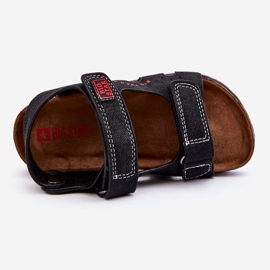 Sandale cu velcro ușoare pentru copii Big Star LL374141 Negru 1