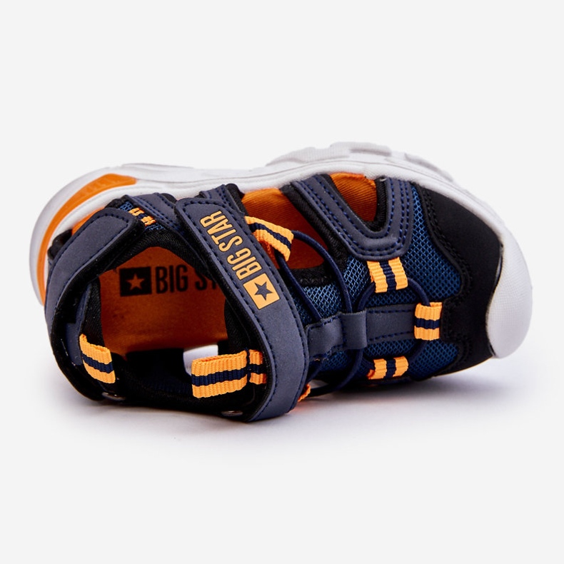 Sandale ușoare pentru copii Big Star LL374212 Bleumarin albastru 2