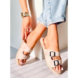 BM Espadrile Maina Nude bej 1