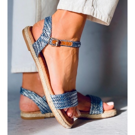 Sandale espadrile Seiko Blue albastru 1 Sandale espadrile Seiko Blue albastru 1
