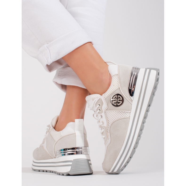 W. Potocki Tenisi dama cu siret Potocki alb 2