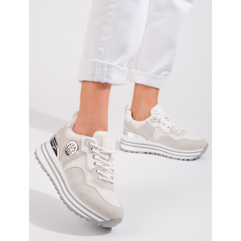 W. Potocki Tenisi dama cu siret Potocki alb 1