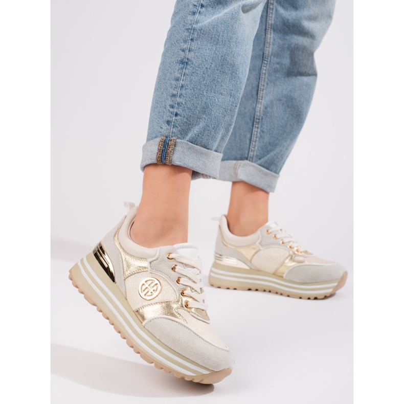 W. Potocki Tenisi de damă Potocki aurii de aur 1