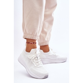 Pantofi de damă Cross Jeans cu slip-on LL2R4031C alb 1