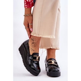 Lemar Mocasini negri Felicita Patent Patent negru 1 Lemar Mocasini negri Felicita Patent Patent negru 1