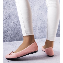 BM Balerini roz cu fundita Chandonnet 1 BM Balerini roz cu fundita Chandonnet 1