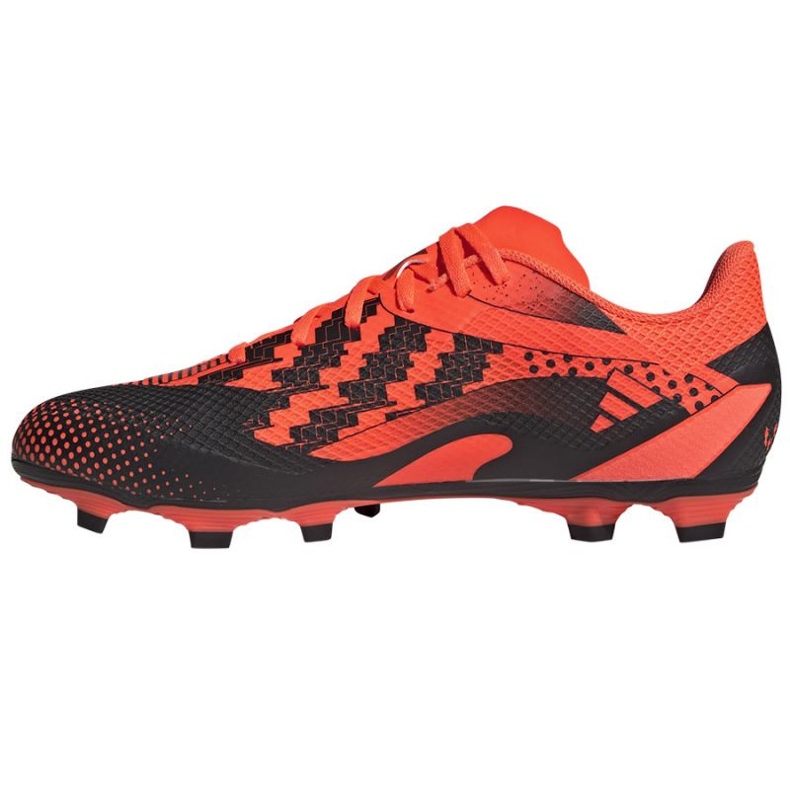 Pantofi de fotbal Adidas X Speedportal Messi.4 Fg GZ5140 portocale portocale si rosii 1