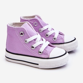Adidași înalți pentru copii Violet Filemon 8