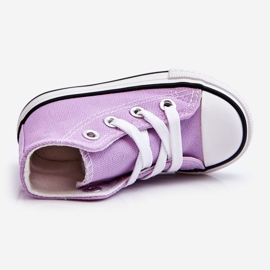 Adidași înalți pentru copii Violet Filemon 9