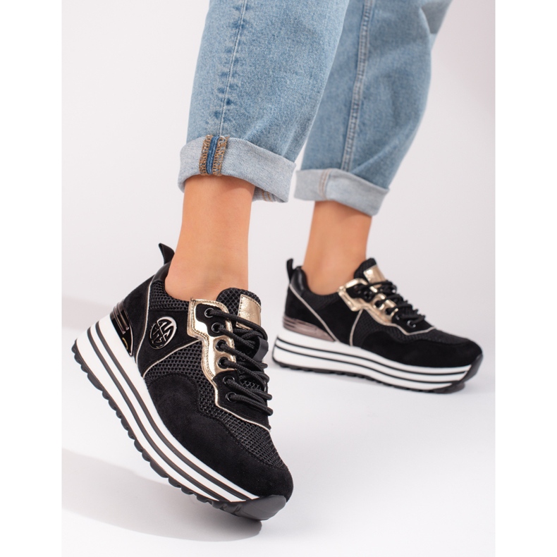 W. Potocki Tenisi dama cu siret Potocki negri negru 1