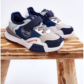 Pantofi pentru copii Memory Foam System Big Star LL374225 Bleumarin albastru 6