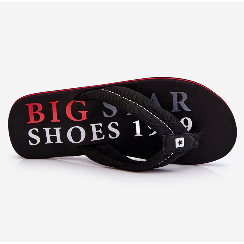 Flip Flops pentru bărbați Big Star LL174614 Negru 1