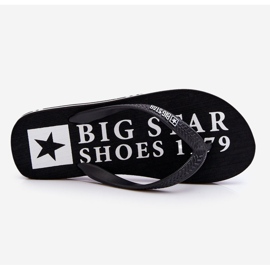 Flip-flops ușoare pentru bărbați Big Star LL174444 negru 1