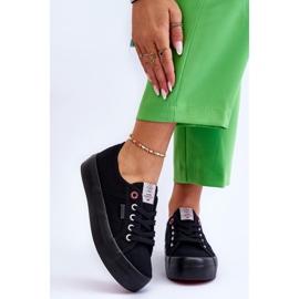 Pantofi de damă cu platformă Cross Jeans LL2R4039 Negru 1