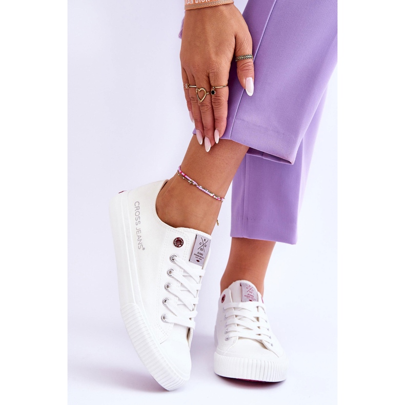 Pantofi de damă Cross Jeans LL2R4067 Alb 1