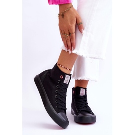Cross Jeans Pantofi de damă Classic High Top Jeans Cross LL2R4088C Negru 1