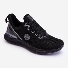 Pantofi comozi pentru bărbați, spumă cu memorie Big Star LL174103 negru 1