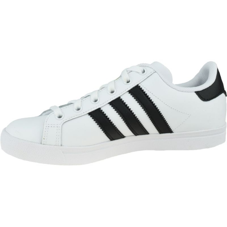 Pantofi Adidas Coast Star Jr EE9698 alb negru 1