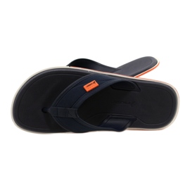 Șlapi cu gel pentru bărbați Rider 11772 AG379 Albastru negru 5