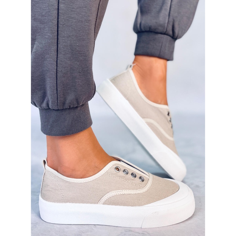 BM Adidasi de dama Kamio Beige bej 2 BM Adidasi de dama Kamio Beige bej 2