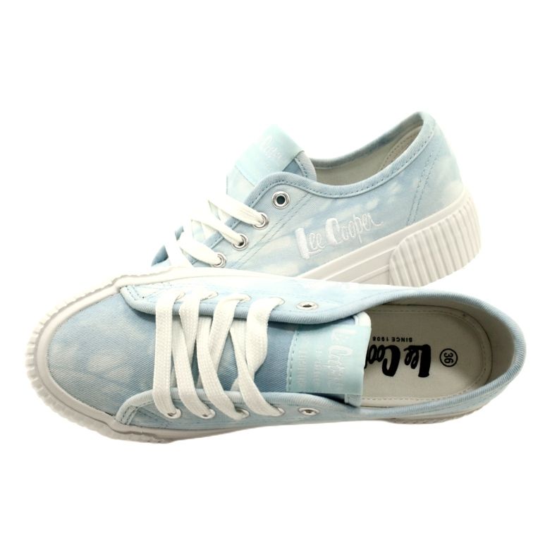 Adidași Pe fund gros Lee Cooper LCW-23-31-1782L Albastru 5