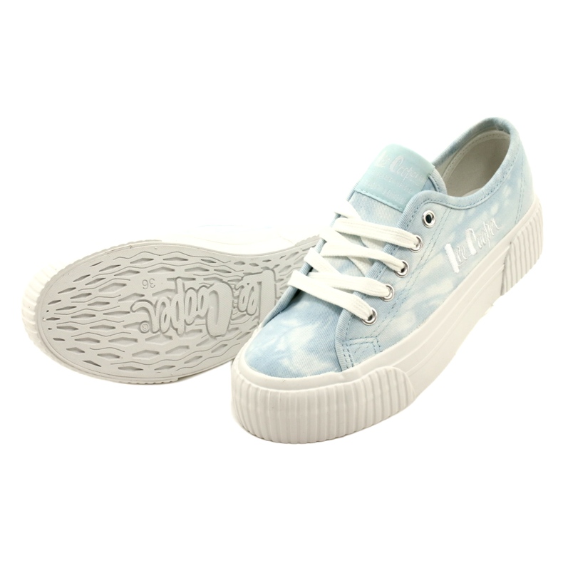 Adidași Pe fund gros Lee Cooper LCW-23-31-1782L Albastru 4