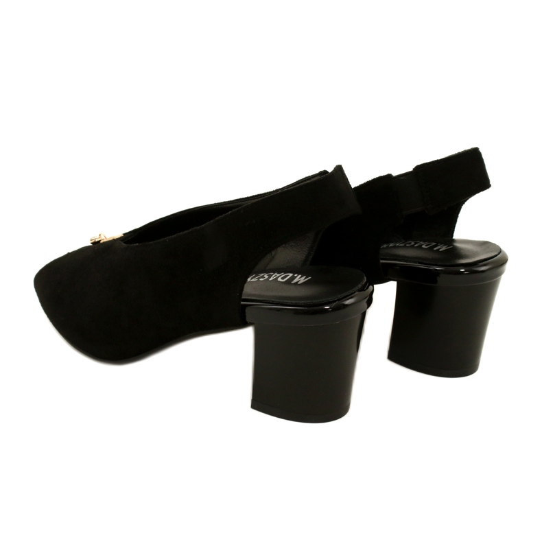 Sandale pentru femei pe Daszyński Post SA169-6 Negru 4