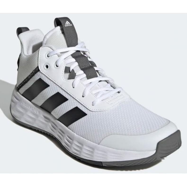 Pantofi de baschet adidas OwnTheGame 2.0 M H00469 alb alb 1