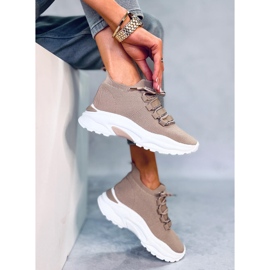 Șosete Vesco Khaki șosete bej 2