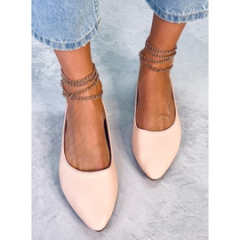 PA1 Balerini din lanț Junri Nude roz 2