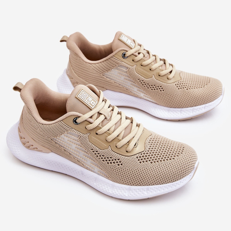 Pantofi sport ușoare pentru damă cu sistem de spumă cu memorie Big Star LL274294 Bej 1 Pantofi sport ușoare pentru damă cu sistem de spumă cu memorie Big Star LL274294 Bej 1