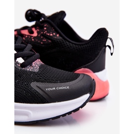 Sistem de spumă cu memorie la modă Big Star Pantofi sport LL274318 Negru 1