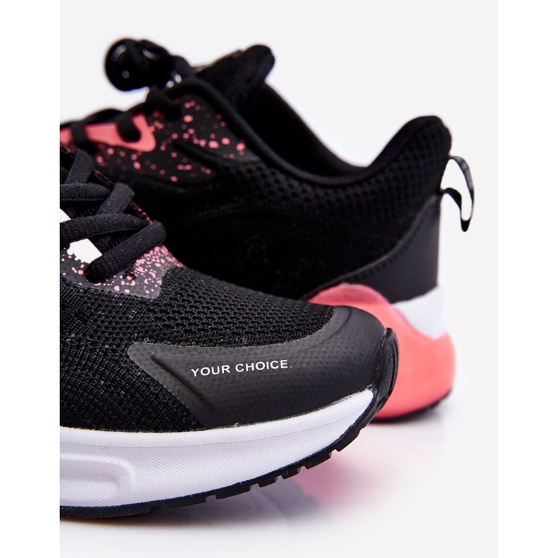 Sistem de spumă cu memorie la modă Big Star Pantofi sport LL274318 Negru 1