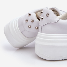 Pantofi sport clasici de damă GOE LL2N4060 alb 1